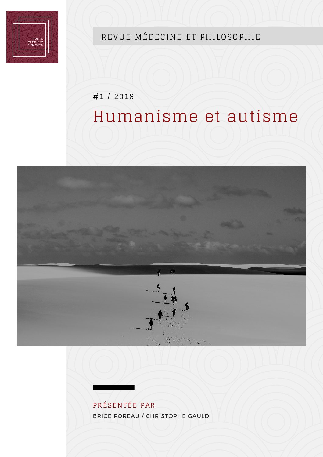 Couverture du numéro 1 — Humanisme et Autisme