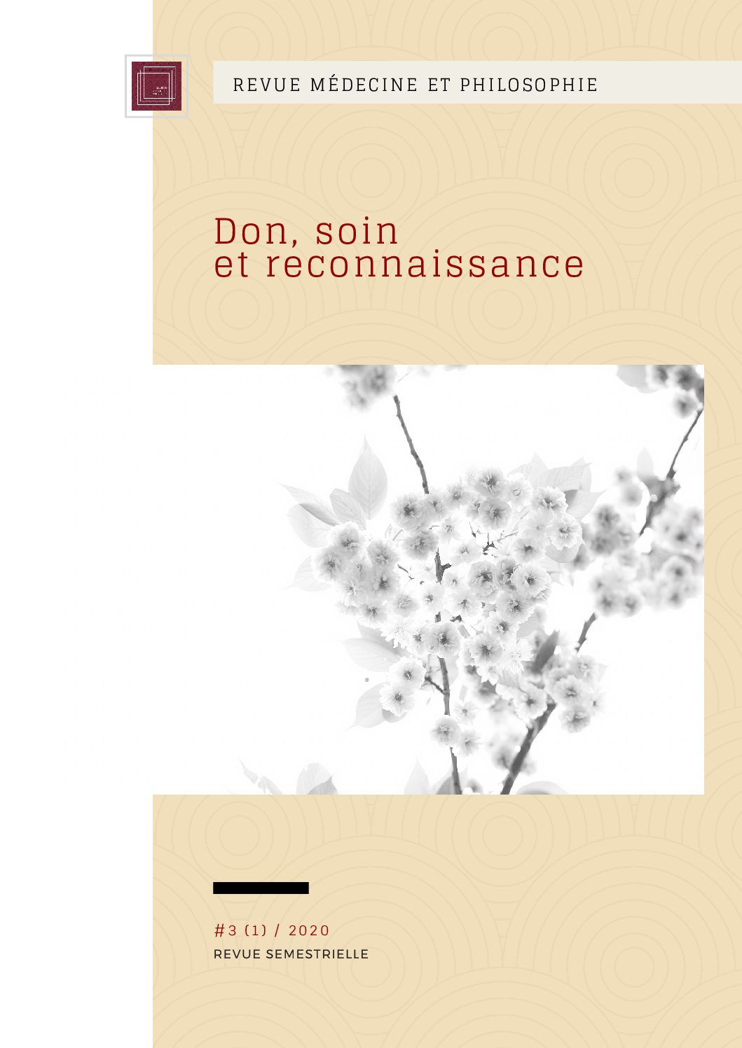Couverture du numéro 3 — Don, soin et reconnaissance