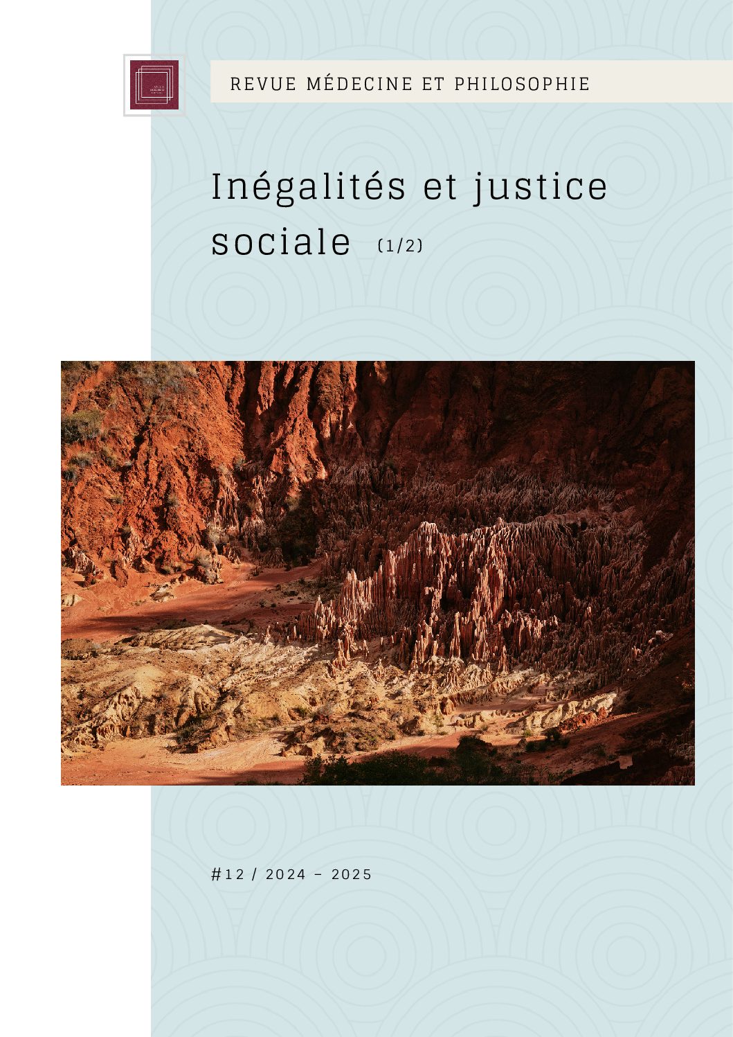 Couverture du numéro 12 — Inégalités et justice sociale (1/2)